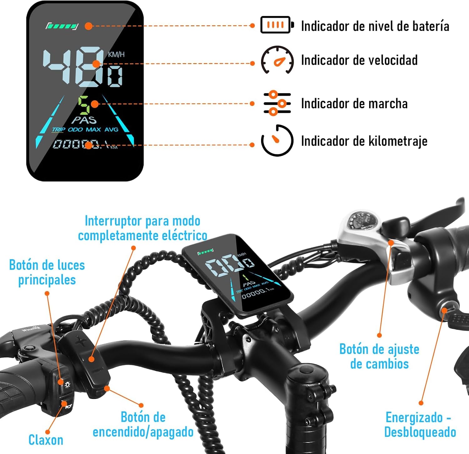 HONEYWHALE K7 Electric Bicycle User Manual